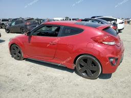 HYUNDAI VELOSTER T 2014 red coupe 3d gas KMHTC6AEXEU184389 photo #3