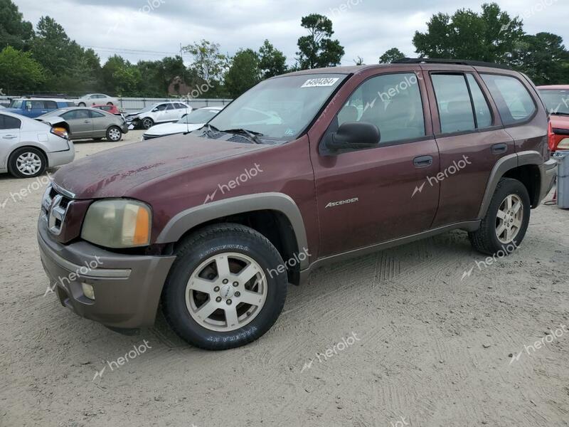 ISUZU ASCENDER S 2007 burgundy  gas 4NUDS13S172700112 photo #1