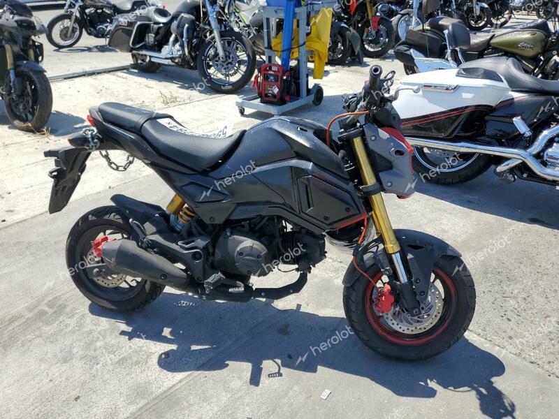 HONDA GROM 125 2020 orange  gas MLHJC7518L5207276 photo #1