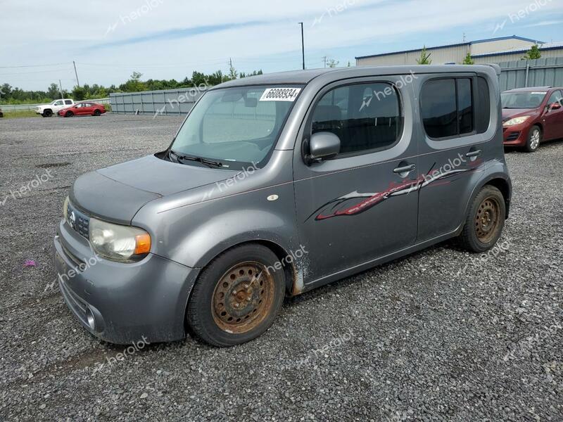 NISSAN CUBE BASE 2009 gray  gas JN8AZ28R39T113434 photo #1