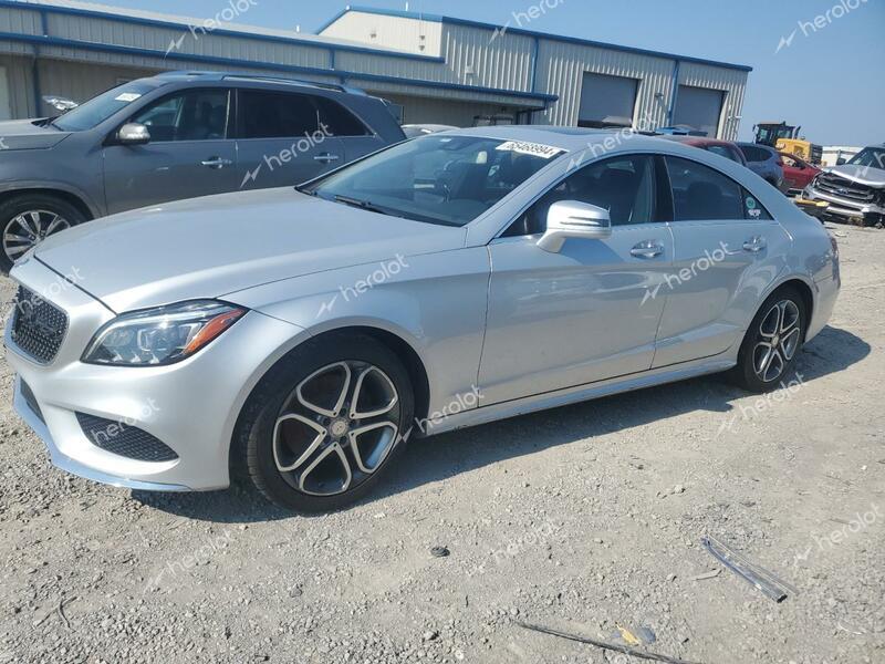 MERCEDES-BENZ CLS 400 4M 2016 silver  gas WDDLJ6HB6GA173972 photo #1