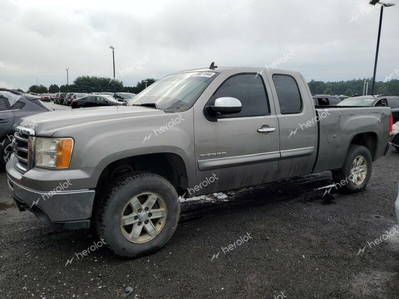 GMC SIERRA K15 2012 gray 4dr ext flexible fuel 1GTR2VE79CZ245867 photo #1