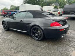 BMW M6 2008 black converti gas WBSEK93588CY79570 photo #3