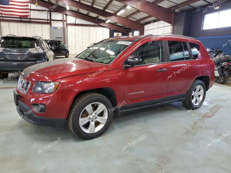 JEEP COMPASS SP 2014 maroon 4dr spor gas 1C4NJDBB8ED858633 photo #1