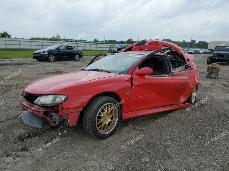 PONTIAC GTO 2004 red coupe gas 6G2VX12G34L213568 photo #1