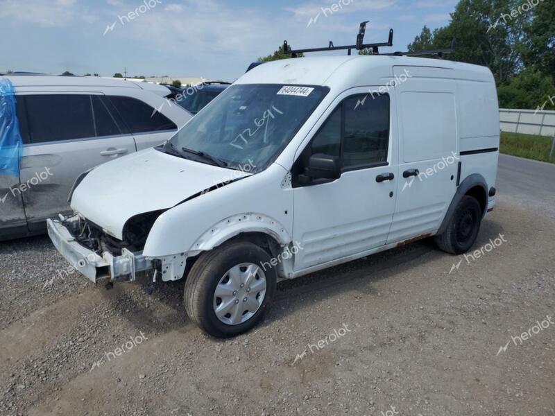 FORD TRANSIT CO 2013 white cargo va gas NM0LS7DN8DT172641 photo #1