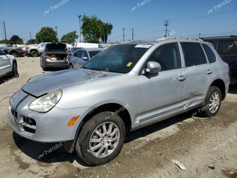 PORSCHE CAYENNE 2005 silver 4dr spor gas WP1AA29P55LA23789 photo #1