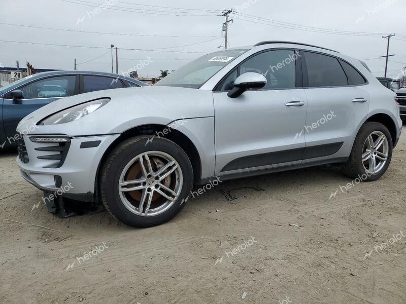 PORSCHE MACAN S 2017 gray  gas WP1AB2A54HLB16038 photo #1