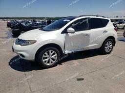 NISSAN MURANO S 2013 white  gas JN8AZ1MU2DW208322 photo #2