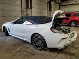 BMW M850XI 2021 white  gas WBAFY4C02MCG01002 photo #3