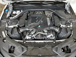 BMW M850XI 2021 white  gas WBAFY4C02MCG01002 photo #4