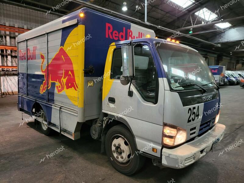 ISUZU NQR 2007 blue tilt cab diesel JALE5B16977904063 photo #1