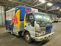 ISUZU NQR 2007 blue tilt cab diesel JALE5B16277903935 photo #2