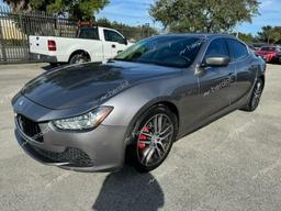 MASERATI GHIBLI S 2016 gray sedan 4d gas ZAM57RSA4G1169112 photo #2