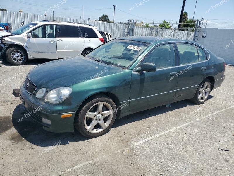 LEXUS GS 400 1998 green  gas JT8BH68X9W0010863 photo #1