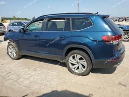 VOLKSWAGEN ATLAS SE 2021 blue  gas 1V2HR2CA3MC582753 photo #3