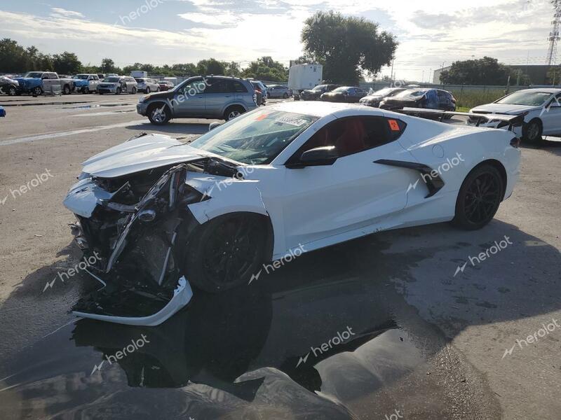 CHEVROLET CORVETTE S 2023 white  gas 1G1YA2D41P5109386 photo #1