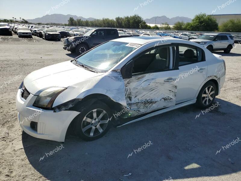 NISSAN SENTRA 2.0 2012 white sedan 4d gas 3N1AB6AP4CL762867 photo #1