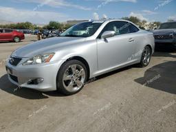 LEXUS IS 250 2010 silver  gas JTHFF2C24A2509627 photo #2