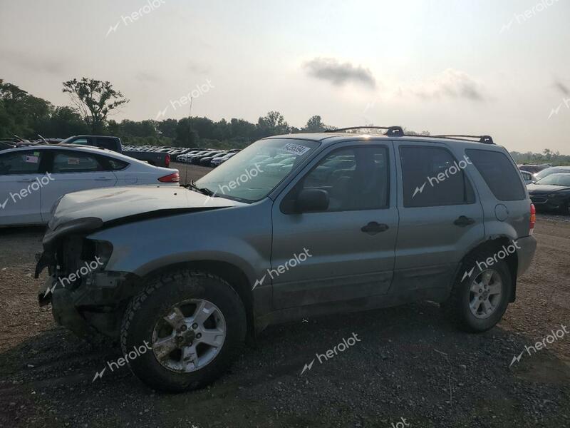 FORD ESCAPE XLT 2005 green  gas 1FMYU93185KD64500 photo #1