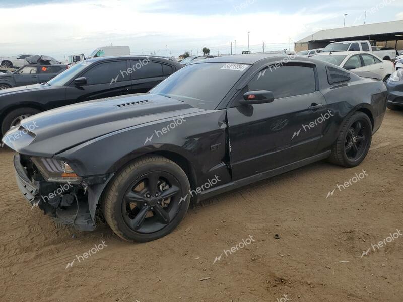 FORD MUSTANG GT 2010 black  gas 1ZVBP8CH1A5160331 photo #1