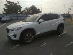 MAZDA CX-5 GT 2014 white  gas JM3KE4DY6E0402105 photo #2