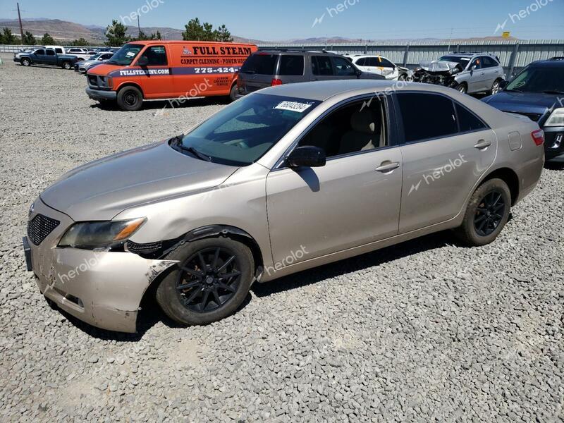 TOYOTA CAMRY CE 2007 beige  gas 4T1BE46K07U557628 photo #1