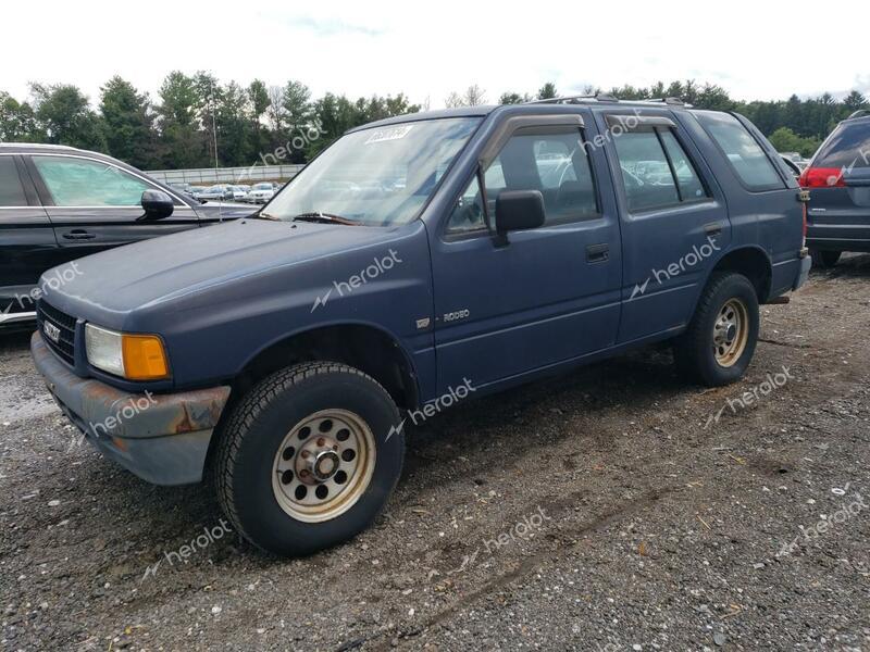 ISUZU RODEO S 1993 blue  gas 4S2CY58V7P4314223 photo #1