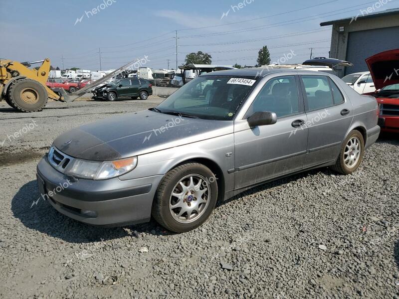 SAAB 9-5 2001 gray sedan 4d gas YS3ED45E413058062 photo #1