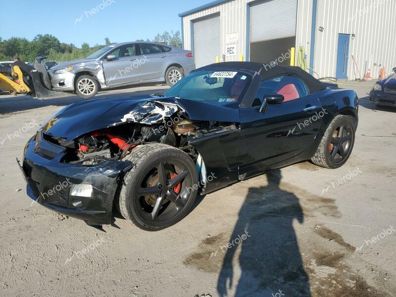 SATURN SKY REDLIN 2007 black  gas 1G8MG35X27Y121378 photo #1