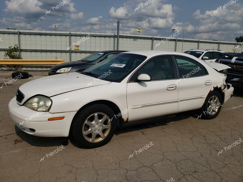 MERCURY SABLE GS 2002 white  gas 1MEFM50U72G644019 photo #1