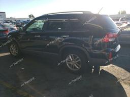 KIA SORENTO LX 2014 black  gas 5XYKT4A69EG513372 photo #3