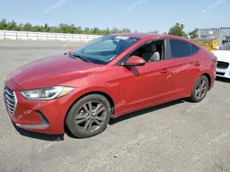 HYUNDAI ELANTRA SE 2018 red  gas 5NPD84LF8JH268655 photo #2