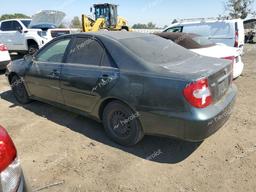 TOYOTA CAMRY LE 2002 green  gas JTDBE32K720112954 photo #3