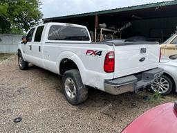 FORD F350 SUPER 2014 white crew pic diesel 1FT8W3BT3EEB40662 photo #4