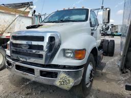 FORD F750 SUPER 2011 white conventi diesel 3FRXF7FJ4BV558372 photo #2