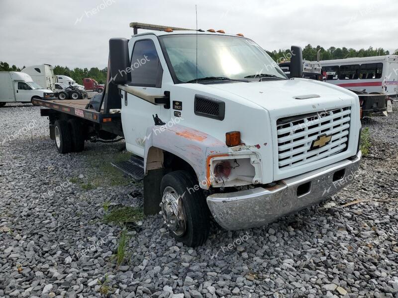 CHEVROLET C5500 C5C0 2007 white chassis  1GBE5C120F403805 photo #1