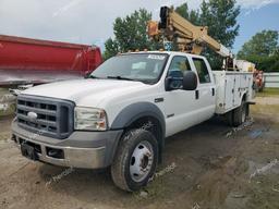 FORD F550 SUPER 2005 white conventi diesel 1FDAW57P75EA08993 photo #2