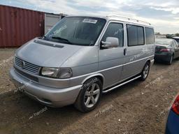 VOLKSWAGEN EUROVAN GL 2002 silver  gas WV2KB47022H032440 photo #2