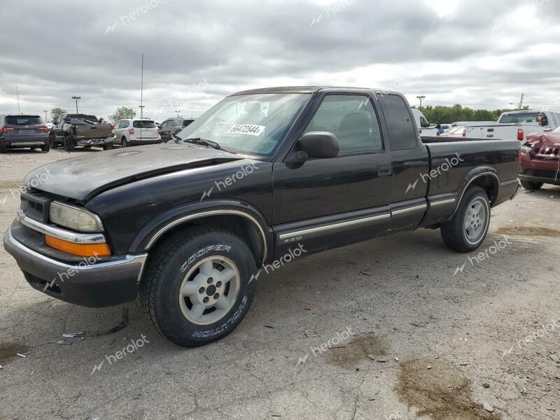 CHEVROLET S TRUCK S1 2000 black club cab gas 1GCDT19W7Y8267039 photo #1