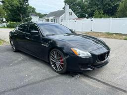 MASERATI QUATTROPOR 2014 black sedan 4d gas ZAM56PPA1E1075119 photo #2