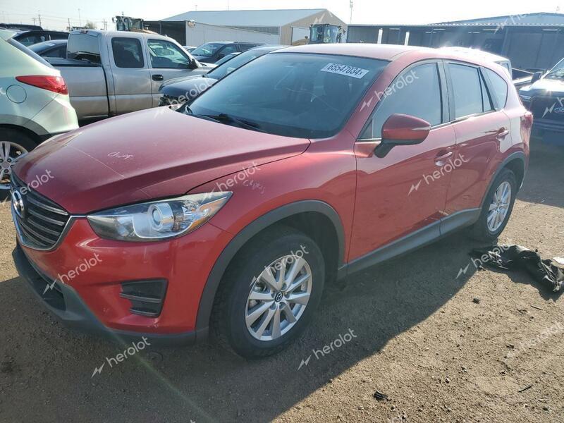 MAZDA CX-5 SPORT 2016 red  gas JM3KE4BY7G0865179 photo #1