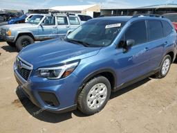 SUBARU FORESTER 2021 blue  gas JF2SKADC8MH476471 photo #2