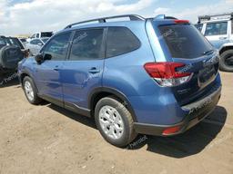 SUBARU FORESTER 2021 blue  gas JF2SKADC8MH476471 photo #3