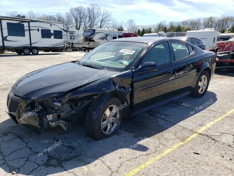 PONTIAC GRAND PRIX 2007 black sedan 4d gas 2G2WP552671218895 photo #1