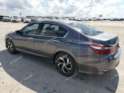 HONDA ACCORD LX 2016 gray  gas 1HGCR2F30GA188377 photo #3