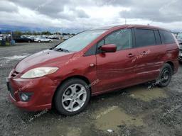 MAZDA 5 2008 red  gas JM1CR29L580300561 photo #2