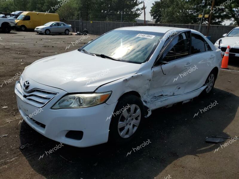 TOYOTA CAMRY BASE 2010 white sedan 4d gas JTNBF3EK9A3004708 photo #1