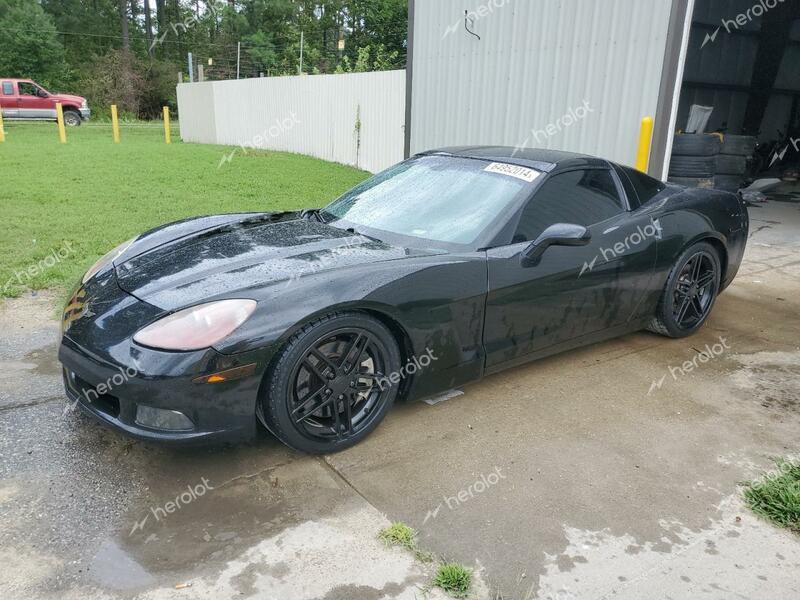 CHEVROLET CORVETTE 2007 black coupe gas 1G1YY26UX75124980 photo #1