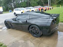 CHEVROLET CORVETTE 2007 black coupe gas 1G1YY26UX75124980 photo #3